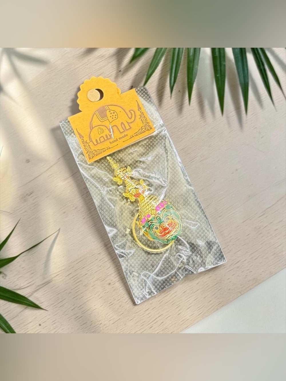 🏷️‼️5/$25🏷️‼️💛Handmade Thai Khon Mask Keychain/NIP💛